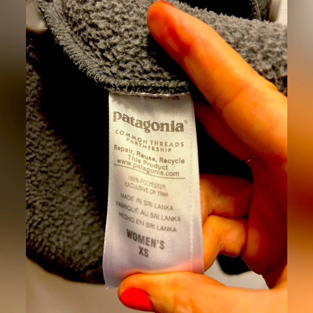 Patagonia Better-Sweater Pea Coat in Dark Grey - XS - Picture 7 of 8